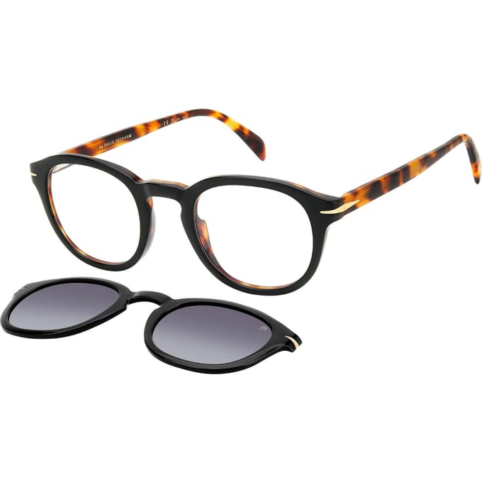 Bril met clip David Beckham DB1080CS-WR7LB Man