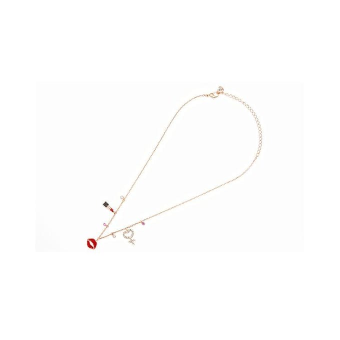Swarovski Mine Collier Collier à Lipstick Femme Rouge 5409471 Box (Random Color) beige