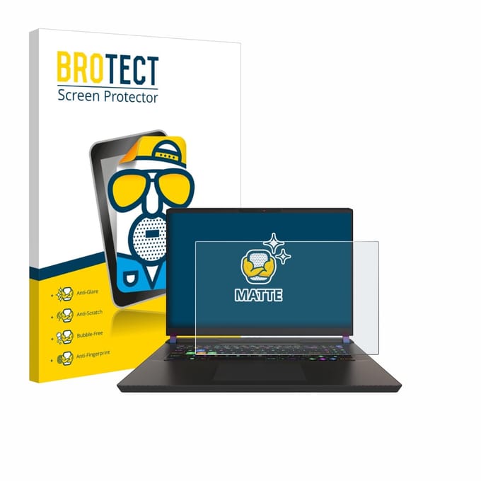 BROTECT - Screenprotector voor MSI Vector 17 HX - Folie Beschermfolie matte