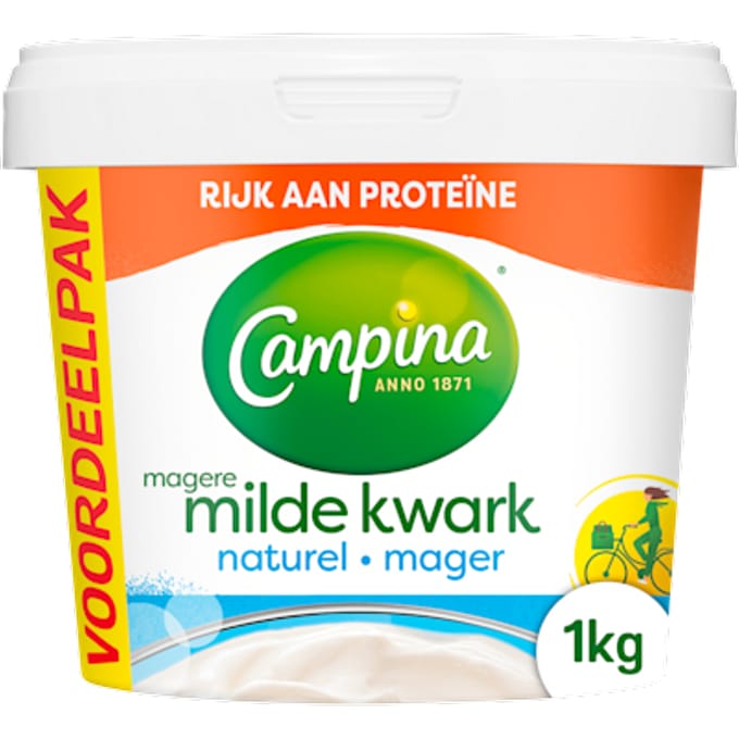 Magere kwark naturel