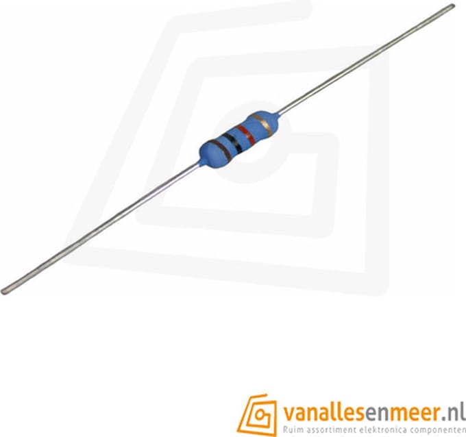 Weerstand 200 Ohm 2w 1% 10 stuks