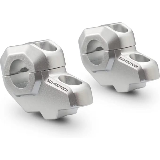 Stuurverhoger met offset SW-Motech 21 mm