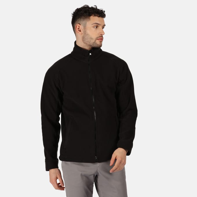 Regatta Heren Thor III Anti-Pill Fleece Jasje (Zwart)