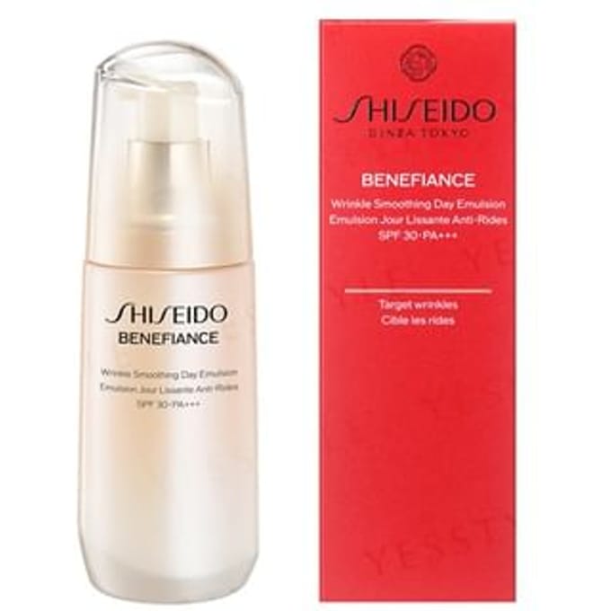 Shiseido - Benefiance Wrinkle Smoothing Day Emulsion SPF 30 PA+++ 75ml