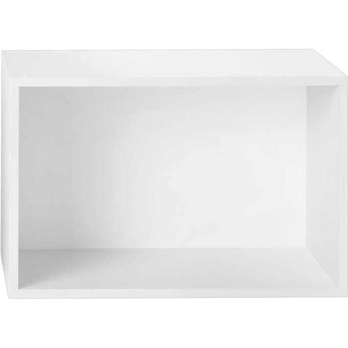 Muuto - Stacked 2.0 met Achterwand - groß - wit