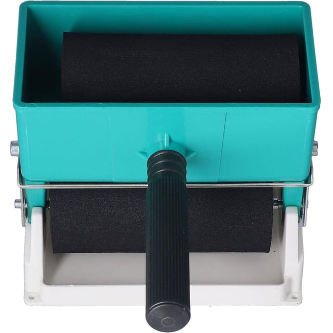 Draagbare Lijm Applicator Verstelbare DIY Handheld Lijmroller voor Houtbewerking 320mL F60C blue
