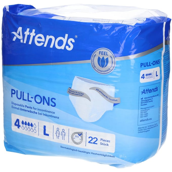ATTENDS Pull-Ons 4 Large - 1 pak van 22 stuks