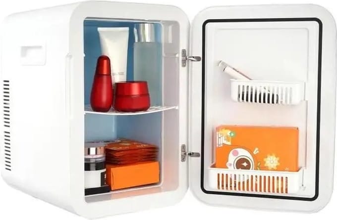 Vihes Mini koelkast - Vriescombinatie - Draagbaar - Touchscreen - Koeler - Koelbox - Voedsel - Drank - Camping - Home - Auto Gebruik - 20 Liter