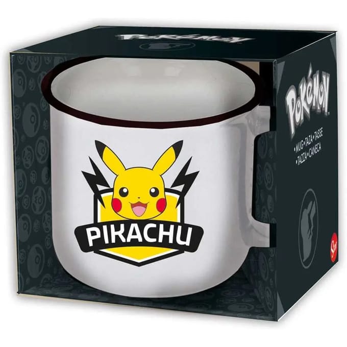 Pokémon mok Pikachu wit - moods - 400ml