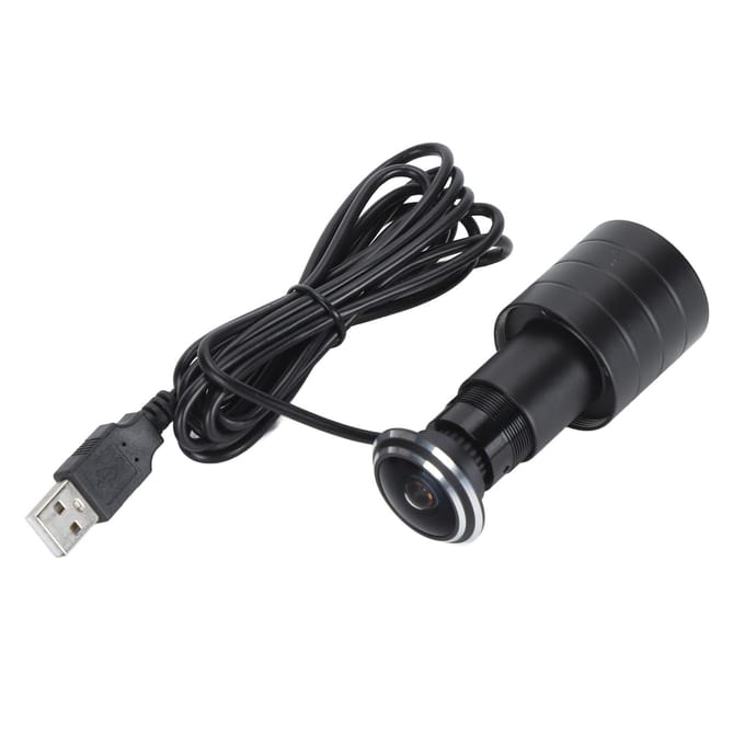 Deurkijkers Deurspion Groothoek Deurkijker 1080P HD 2MP Plug and Play Deuroogcamera USB