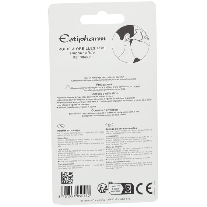Estipharm Taps Toelopend Oortipje 41 ml