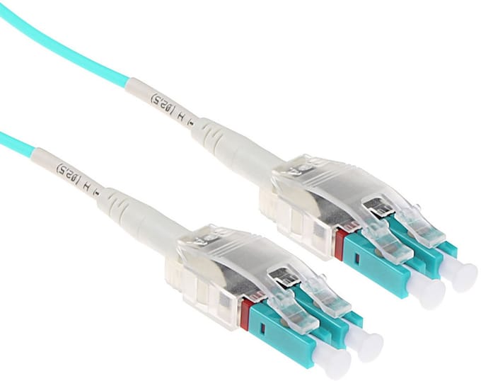 ACT 7 meter Multimode 50/125 OM3 Polarity Twist patchkabel met LC connectoren