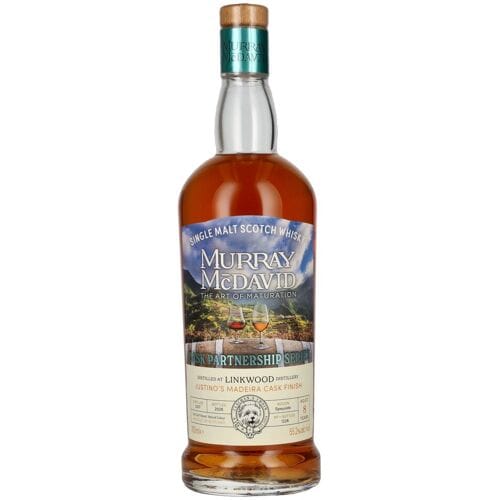 Murray McDavid Whisky Murray McDavid PARTNERSHIP SERIES 8 Years Old LINKWOOD Justino's Madeira Cask 2017 55,2% Vol. 0,7l