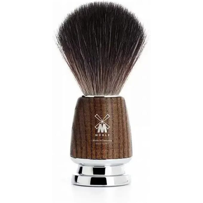 MÜHLE -Scheerkwast -RYTMO -Synthetische Black badger -Handvat Essenhout