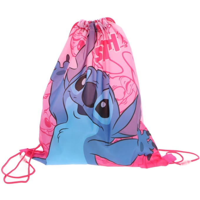 Lilo & Stitch Gymtas - Zwemtas - 40 cm - Roze - Voor Kinderen