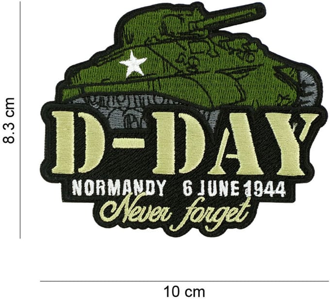 Embleem stof D-Day Sherman