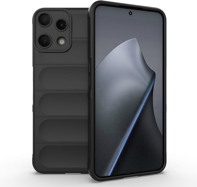 MobyDefend Hoesje - Geschikt voor Nothing Phone (3a) Lite - TPU Gripcase - Zwart
