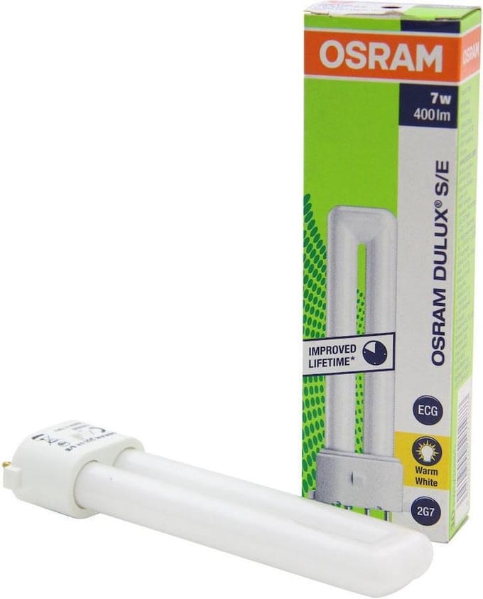 Osram Dulux Spaarlamp - Warm Wit - 2G7 - 7W