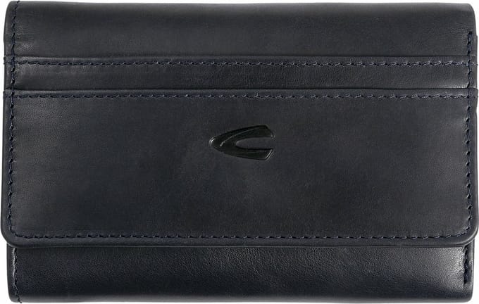 camel active Portemonnee Sara Medium Flap Wallet Dark Blue Blauw