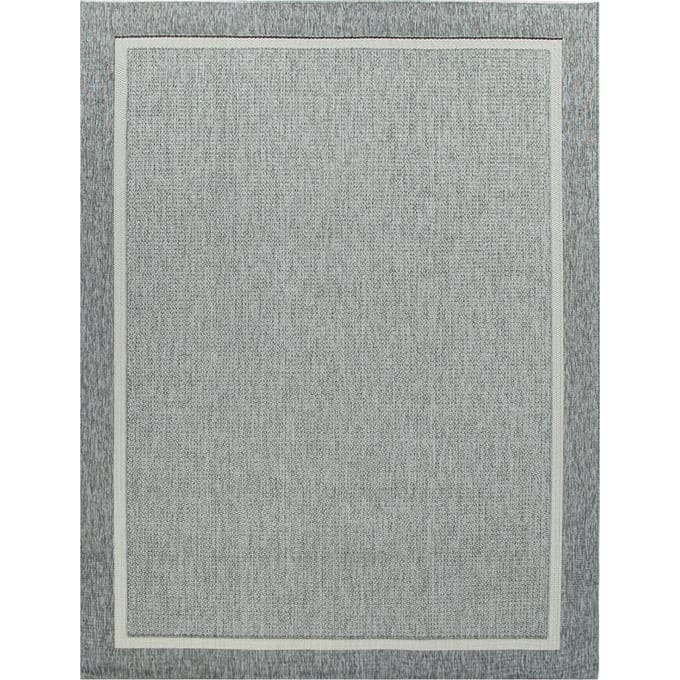 Binnen- en buitenkleed Bruna grijs  80x150 cm