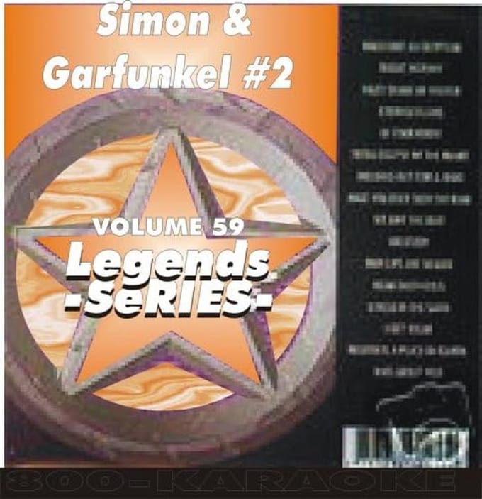 Karaoke CDG - Bekende Nummers van Simon & Garfunkel (Legends Series)