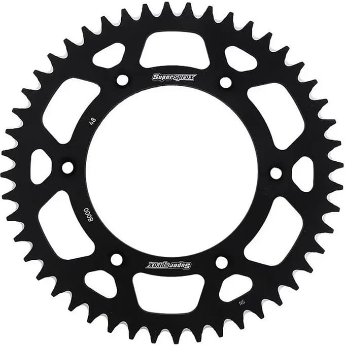 Moto aluminium kroon Supersprox RAL-8000:48