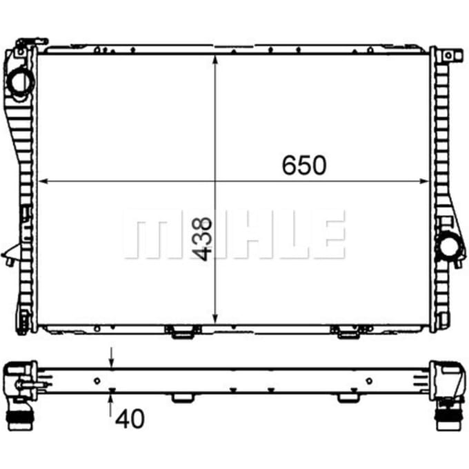 Radiator MAHLE CR 295 000S