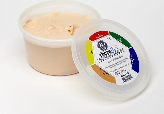Theraflex putty | 454 gram | Extra licht - Beige | Kneedpasta