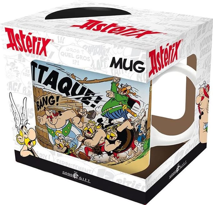 koffiemok Asterix - Keramiek - Attack - 320 ML