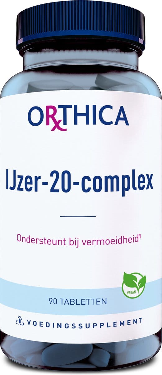 Orthica IJzer-20-complex - 90 tabletten
