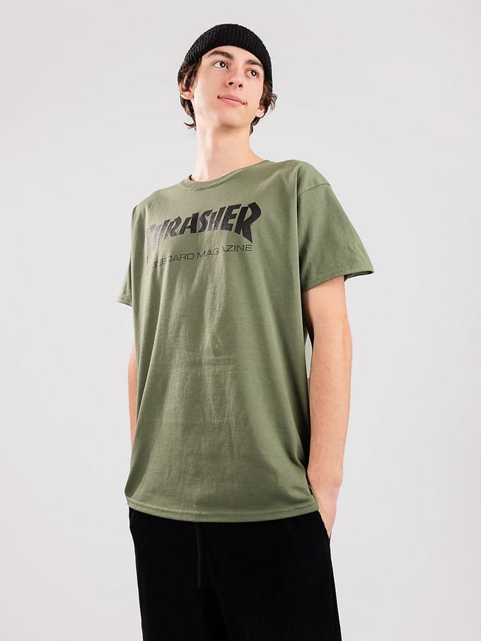 Thrasher Skate Mag T-Shirt groen