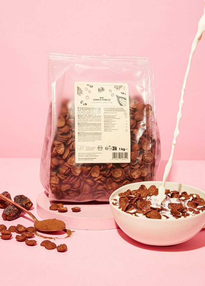 KoRo | Bio chocoschelpen gezoet met dadels 1 kg