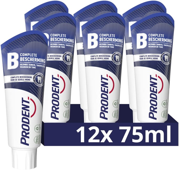 Prodent - Tandpasta - Complete Bescherming - 12 x 75 ml