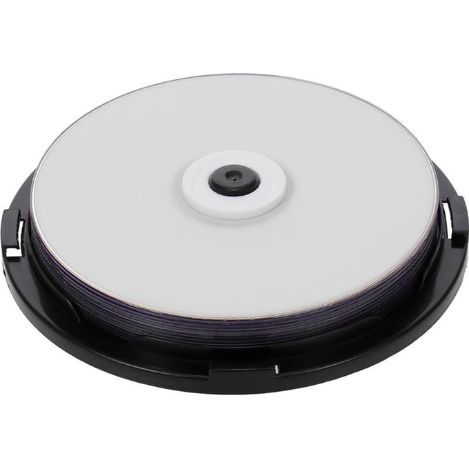 10PCS 215MIN 8X DVD+R DL 8.5GB Lege schijf Aanpasbare DVD-schijf voor gegevens en video 10pcs wit