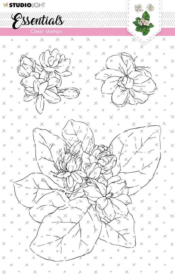 Clear stamp A5 - arabian jasmine nr. 58
