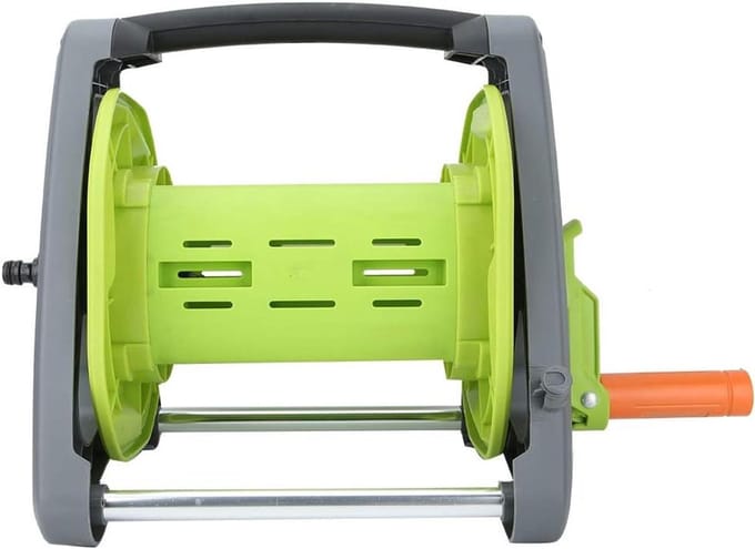 Tuinslangkar - Slanghouder Reel - Water Geven - Inklapbare Handgreep - Voor 20m Slang - Groen