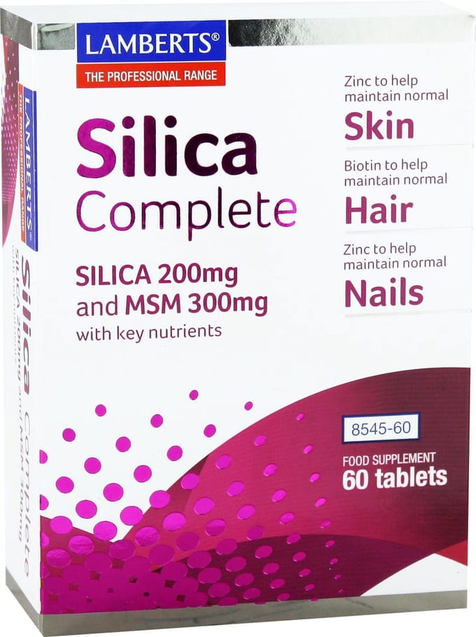 Food Supplement Lamberts Silica Complete 60 Units