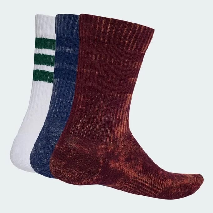 Adidas Sportswear Stonewash Sokken 3 Paar - Unisex - Bordeaux
