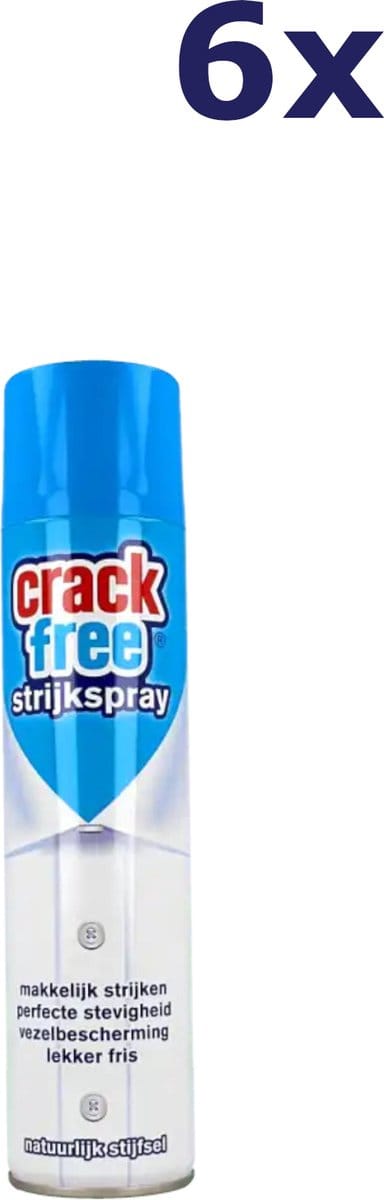 Crackfree Textiel Appret Spray Voordeelverpakking