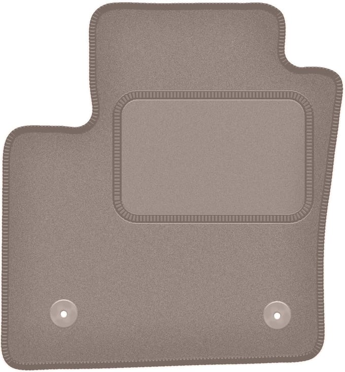 Beige bestuurdersmat voor: Toyota C-HR crossover (2016-)