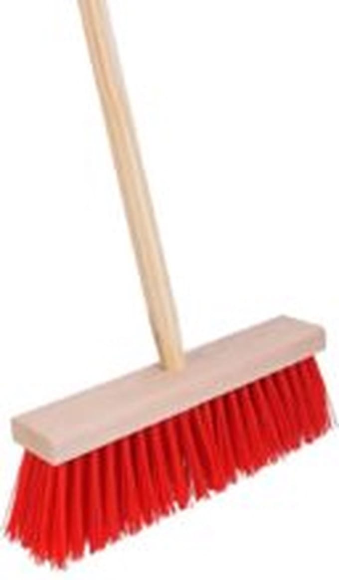 Merto Straat Bezem 40cm Met Steel