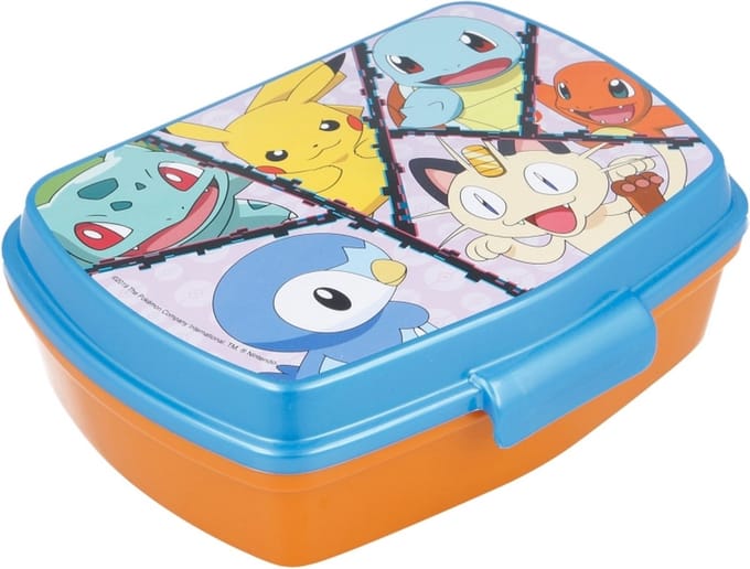 Euromic POKÉMON funny sandwich box