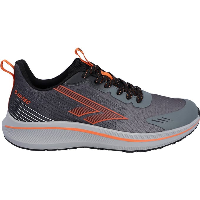 Hi-Tec Santorini Mannen - Zwart/Quiet Shade/Tangerine Tango