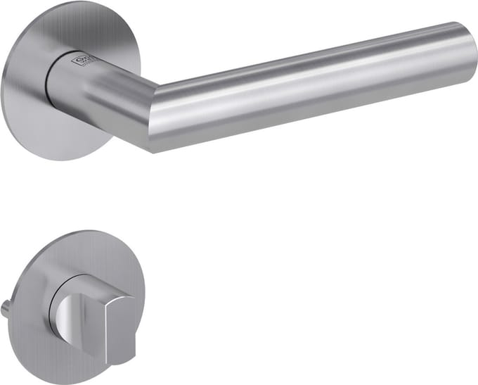 Deurkruk Op Rozet Lucia Rvs Mat Dunrozet 2 Mm