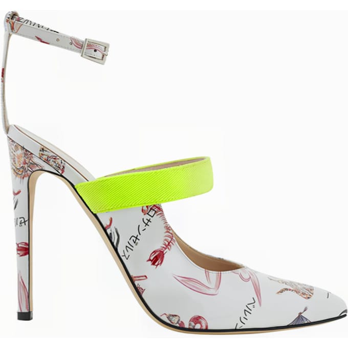 Marcell von Berlin Women's Slingbacks Sketch Print. Größe: 36 | Pumps Outlet | Damen