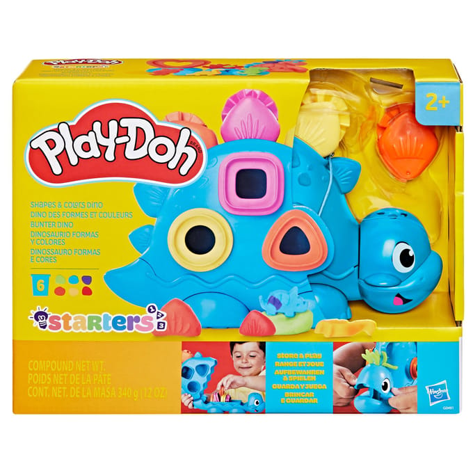 Play-Doh Dino Vormen en Kleuren speelset - boetseerklei