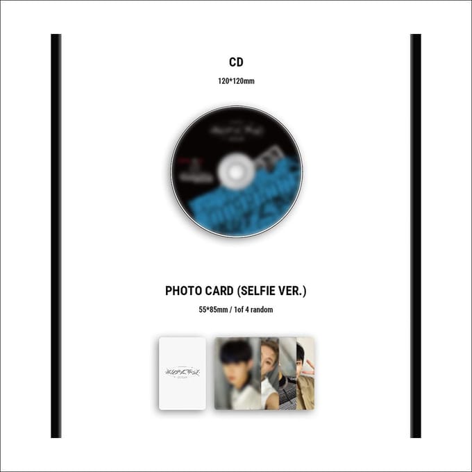 Bz-Boys - OUTLAW / 1e mini-album NO POSTER black