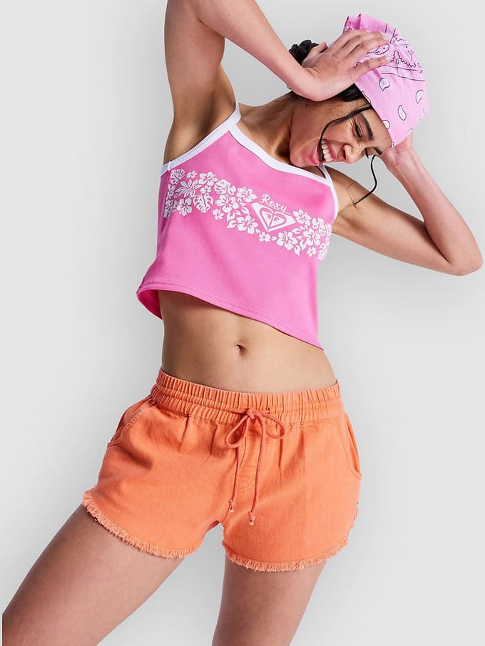 Roxy Scenic Route Korte Broek Oranje S Vrouw