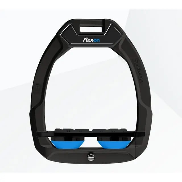 Veiligheidseitjes Plat Grip Zwart/Zwart/Blauw Flex-On Safe-On