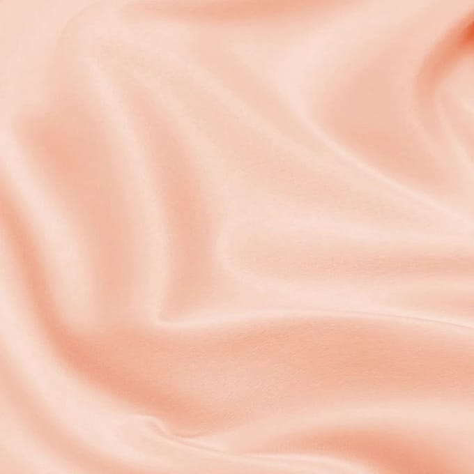 Satijnen roltafelloper in roségoud 36cm x 9m